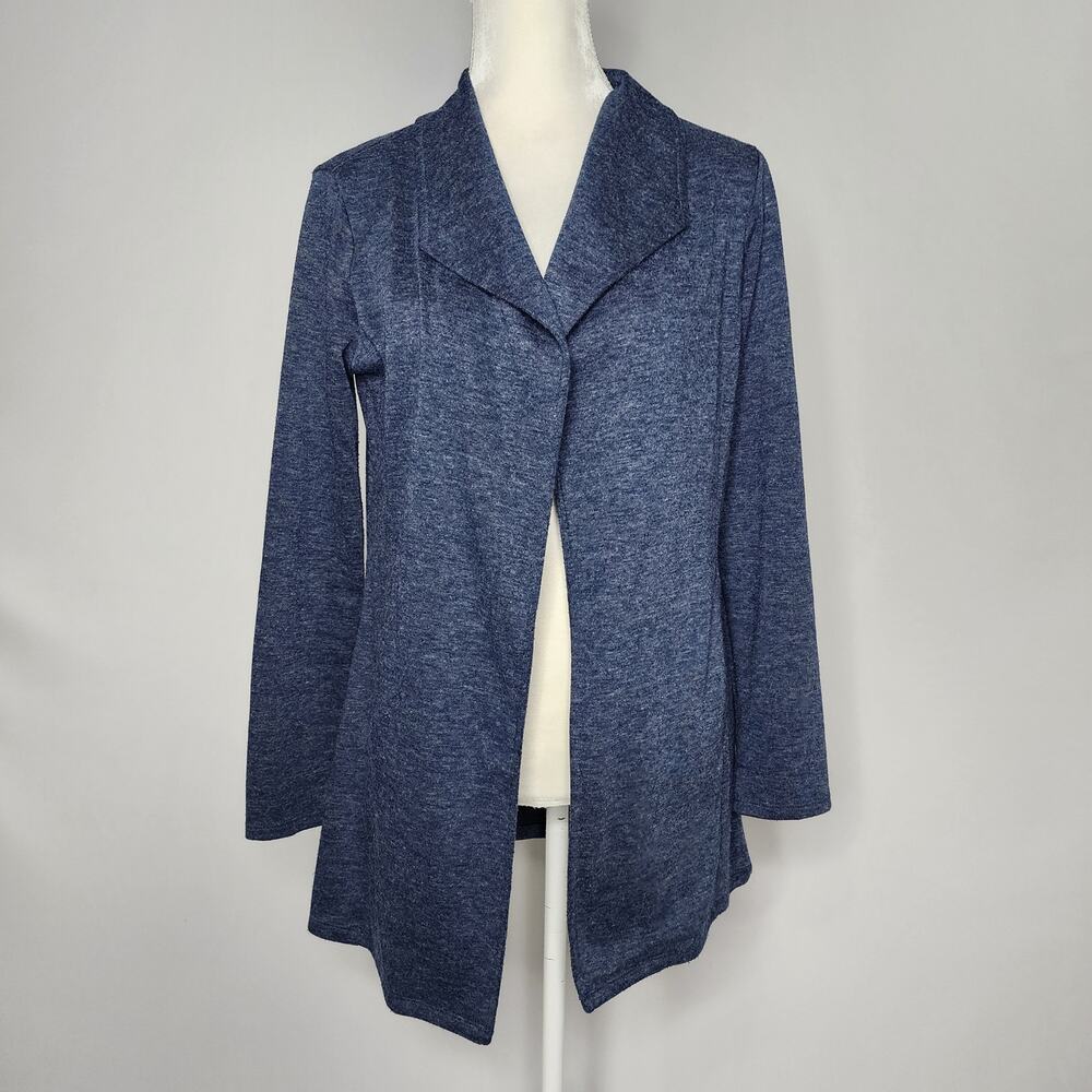 Dana Buchman Blue Open Jacket Women's Size Medium